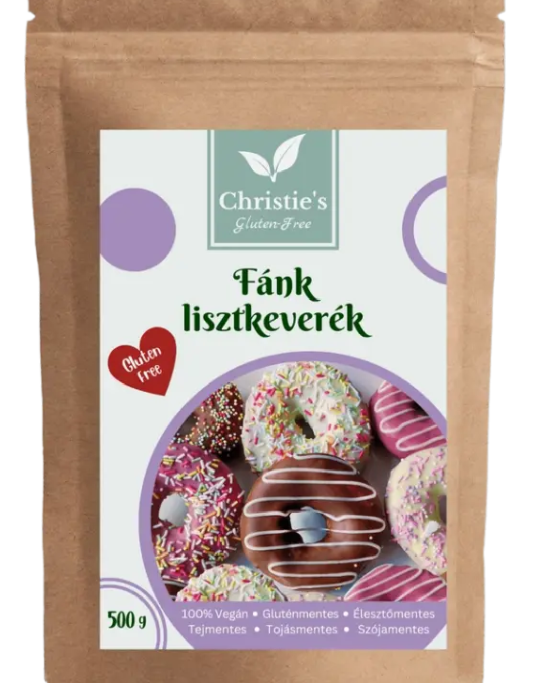 Christie's gluténmentes fánk lisztkeverék 500g