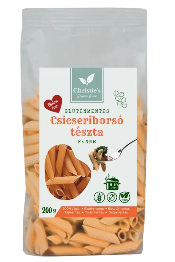 Christie's gluténmentes csicseriborsó tészta penne 200g